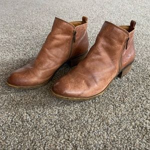 Lucky Brand Basel Bootie in Toffee - 10